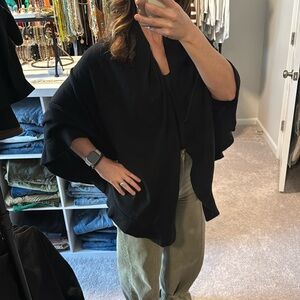 Cashmere shawl with flutter edges, one size